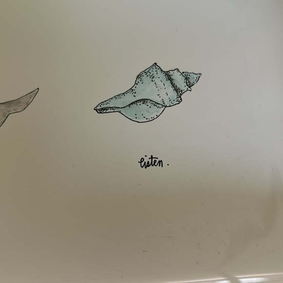 NWOT Rae Dunn Ocean themed tray/platter - Picture 4 of 7